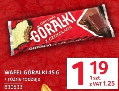 Wafel Góralki 45g promocja w Selgros