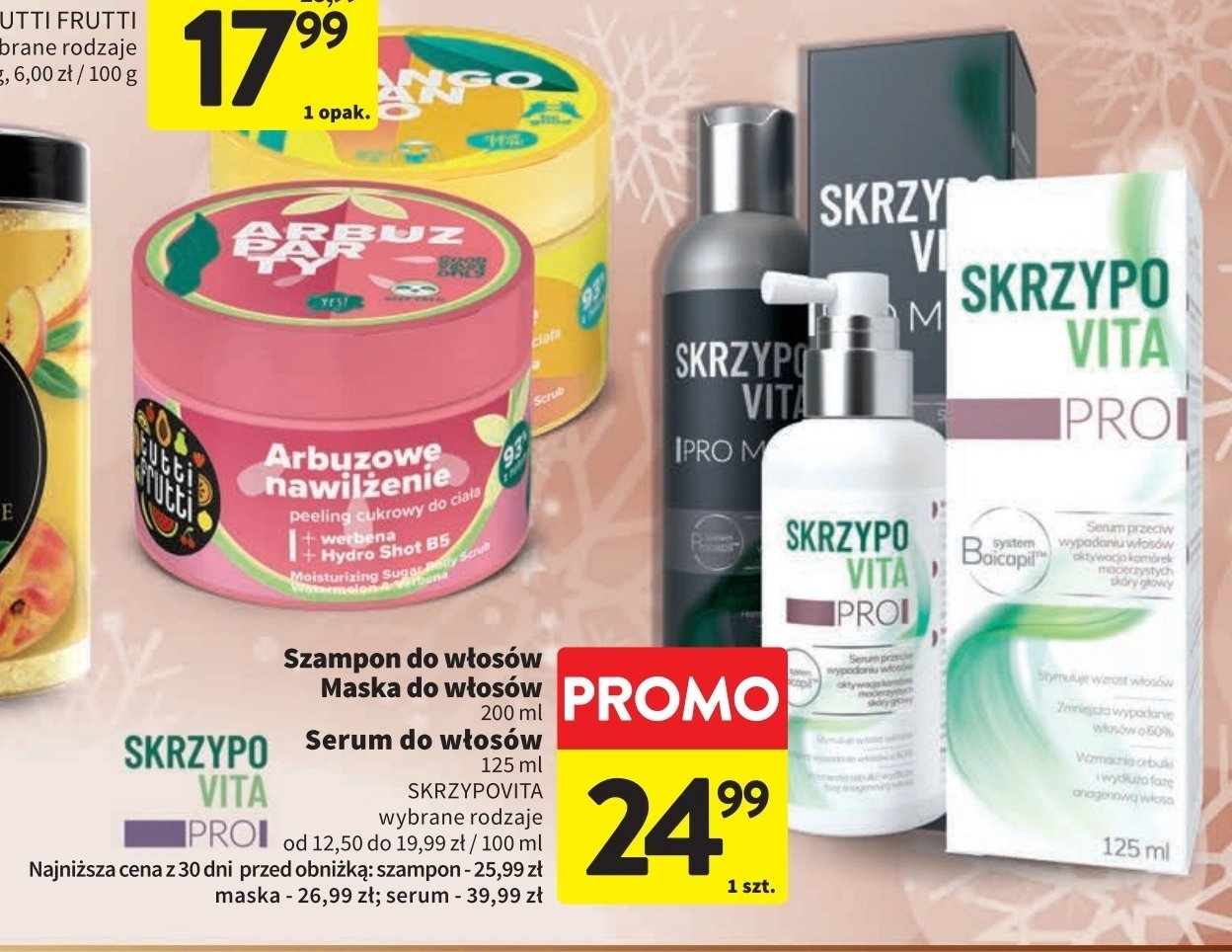 Serum przeciw wypadaniu włosów Skrzypovita pro promocja