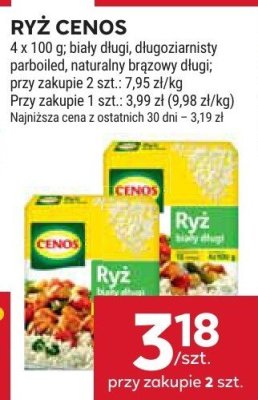 Ryż Cenos, różne rodzaje promocja w Stokrotka