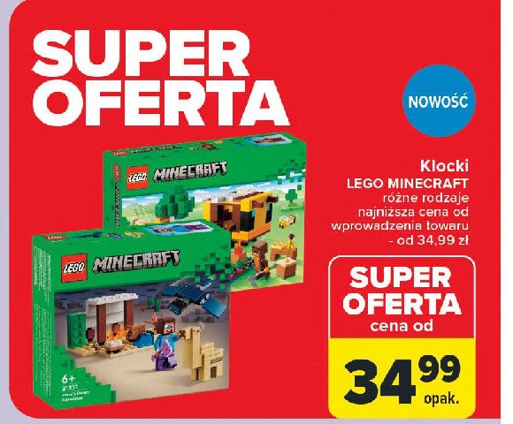 Klocki 21241 Lego minecraft promocja