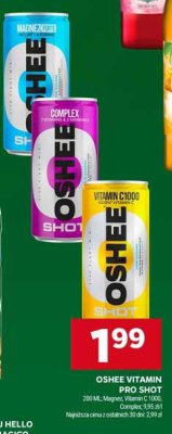 Oshee Vitamin Pro Shot promocja w Stokrotka