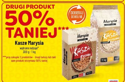 Kasza Marysia, różne rodzaje promocja w POLOmarket