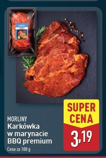 Karkówka w marynacie bbq Morliny promocja w Aldi