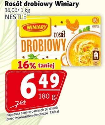Rosół drobiowy Winiary NESTLE promocja w Prim Market