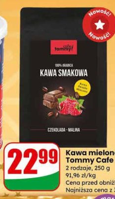 Kawa mielona 2 rodzaje promocja w Dino
