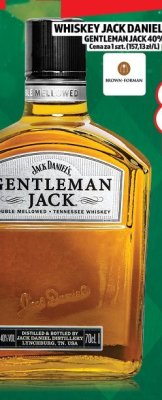 Whiskey Jack Daniel's 0.7l Gentleman Jack 40% promocja w TOPAZ