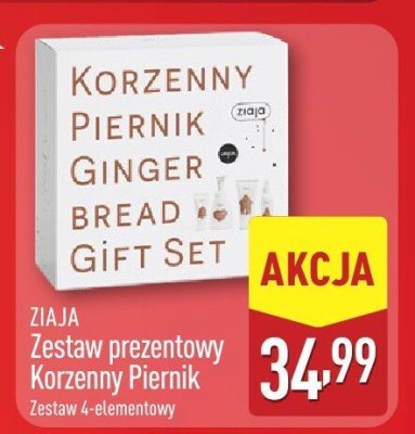 ZIAJA zestaw prezentowy Korzenny Piernik 4-elementowy promocja w Aldi