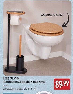 Deska sedesowa bambusowa Home creation promocja