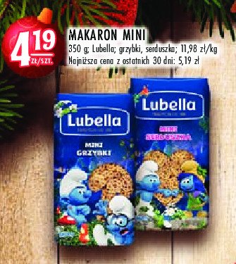 Makaron mini grzybki Lubella makaron promocja