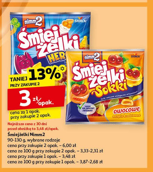 Żelki Nimm2 śmiejżelki heroes promocja