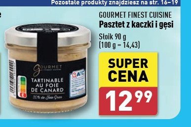 Pasztet z kaczki i gęsi Gourmet finest cuisine promocja