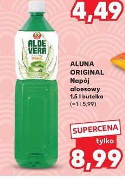 Napój aloe vera original Aluna promocja