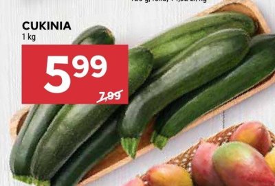 Cukinia promocja w Stokrotka