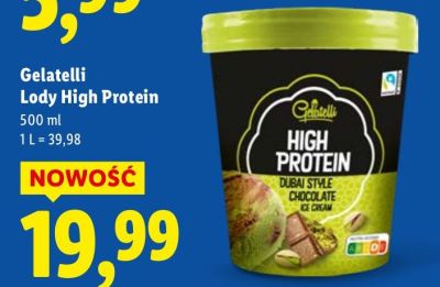 Lody High Protein  promocja w Lidl