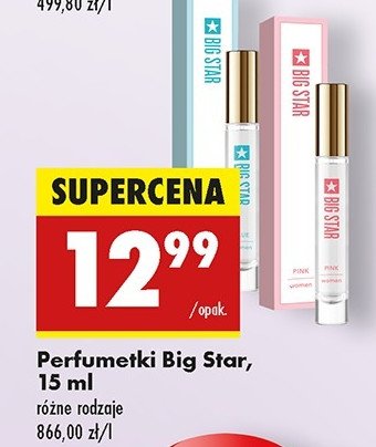 Perfumetka blue BIG STAR promocja w Biedronka