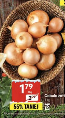 Cebula żółta promocja w Delikatesy Centrum