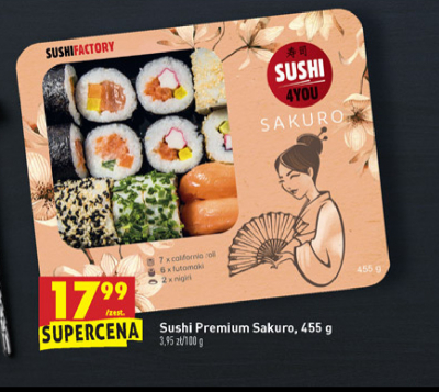 Sushi sakuro premium Sushi 4you promocja