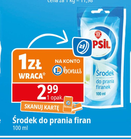 Środek do prania firanek Wiodąca marka epsil promocja w Leclerc