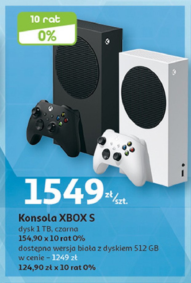 Konsola + pad Xbox series s promocja