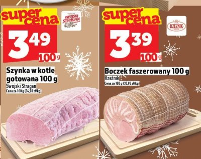 Szynka w kotле gotowana Swojski Skrawek promocja w TOPAZ