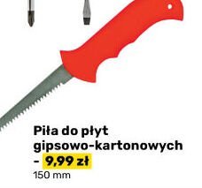 Piła do płyt gipsowo-kartonowych 150 mm Bricomarche promocja w Bricomarche