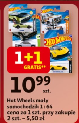 Hot Wheels mały samochodzik 1:64 promocja w Auchan