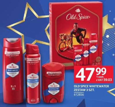 Zestaw Old Spice Whitewater 3 szt. promocja w Selgros