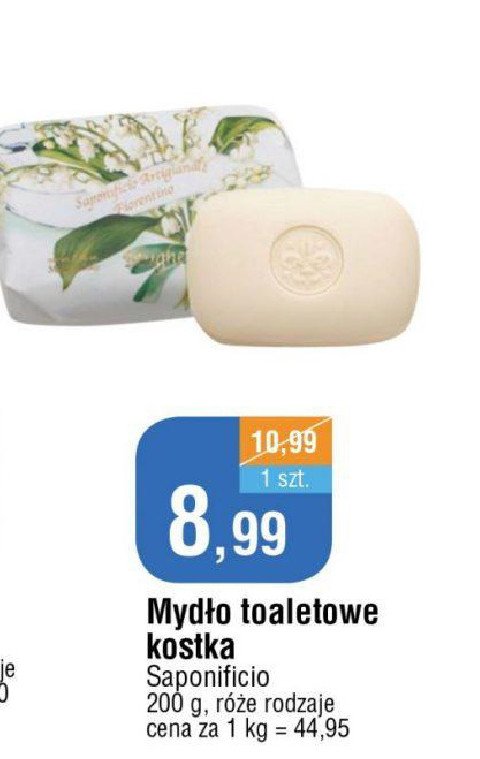 Mydło konwalia Saponificio artigianale fiorentino promocja