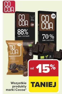 Wszystkie produkty od -15% COCOA promocja w Carrefour