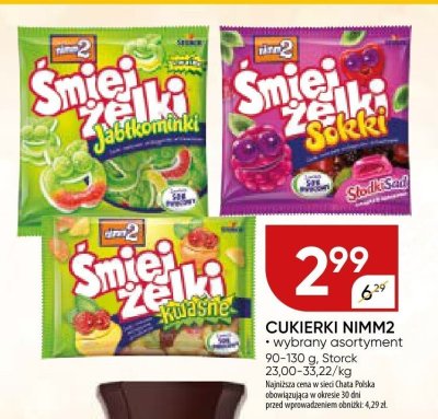 Cukierki Nimm2 Śmiejżelki promocja w Chata Polska