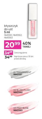 Błyszczyk do ust NM0562 Blush Flush promocja w NEONAIL & NEO MAKE UP
