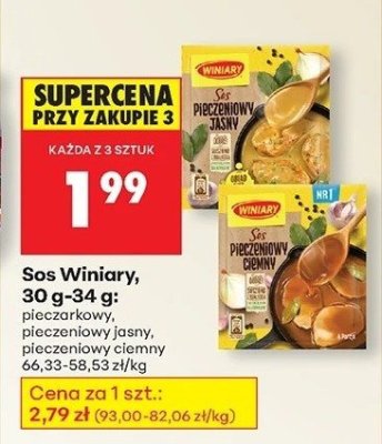 Sos pieczarkowy promocja w Biedronka