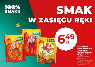 Krakersy Lajkonik Dobry Chrup promocja w Duży Ben