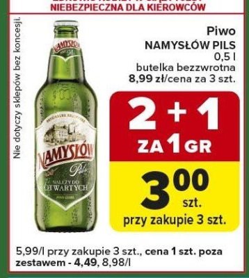 Piwo promocja w Carrefour Express