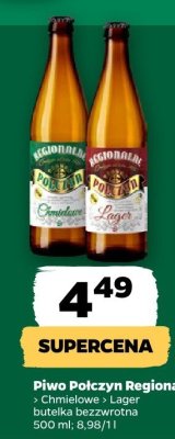 Piwo Polczyn Regionalne Lager promocja w Netto