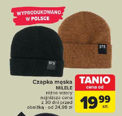 Czapka męska Milele promocja