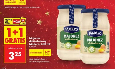 Majonez delikatesowy 400ml promocja w Biedronka