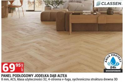 Panel podłogowy Jodełka Dąb Altea promocja w Merkury Market