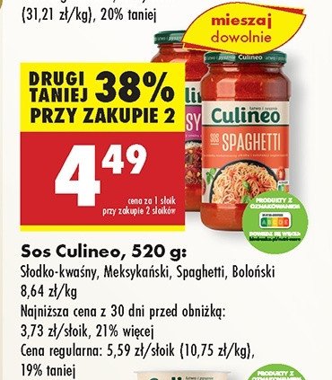 Sos meksyka艅ski Culineo promocja