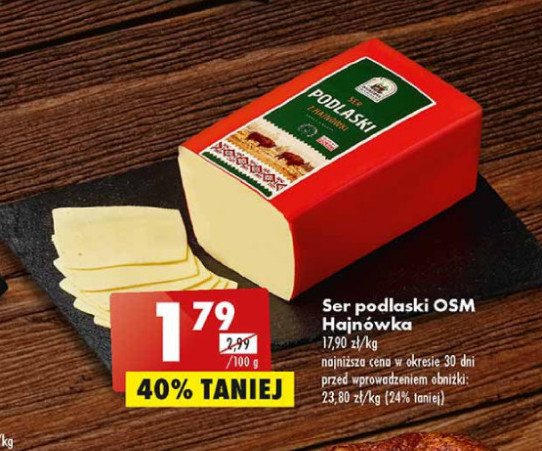 Ser podlaski Hajn贸wka promocja