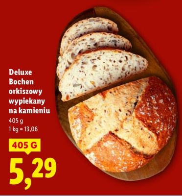Bochen orkiszowy wypiekany na kamieniu  promocja w Lidl