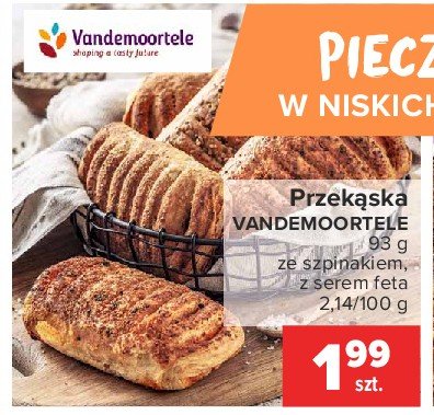 Przekąska Vandemoortele promocja