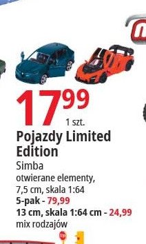 Pojazdy Simba promocja w Leclerc