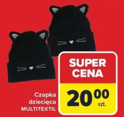 Czapka promocja w Carrefour