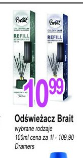Patyczki golden valley Brait home parfum promocja