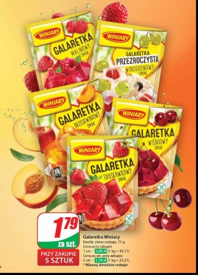 Galaretka malinowa Winiary galaretka promocja