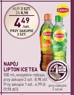 Herbata mrożona classic Lipton green ice tea Lipton ice tea promocja