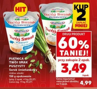Serek puszysty ze szczypiorkiem Pi膮tnica tw贸j smak promocja