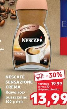 Kawa Nescafe crema promocja