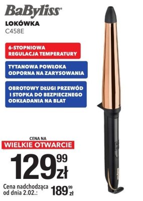 Lokówka C458E promocja w RTV EURO AGD